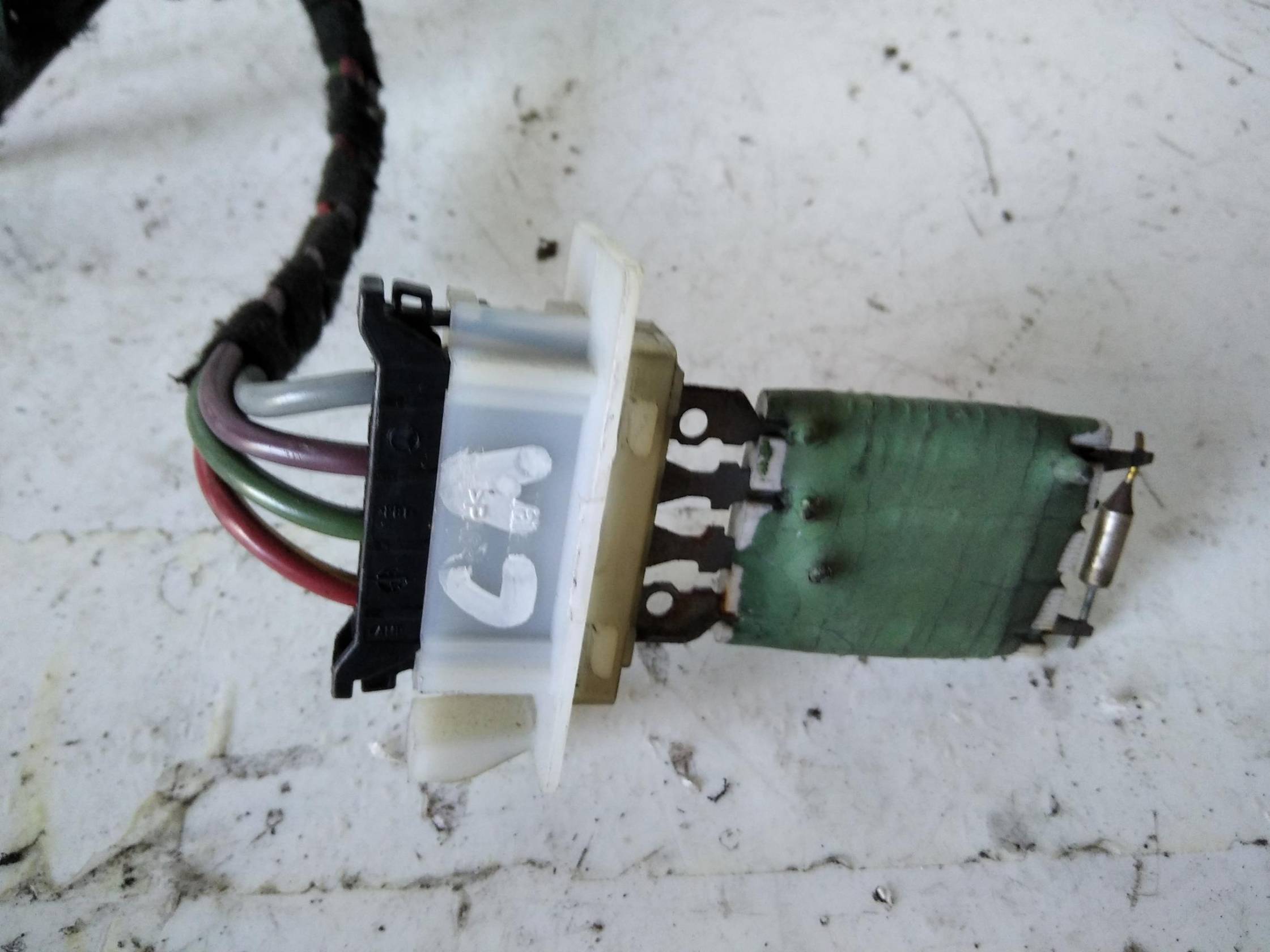 Resistenza motorino ventilazione abitacolo